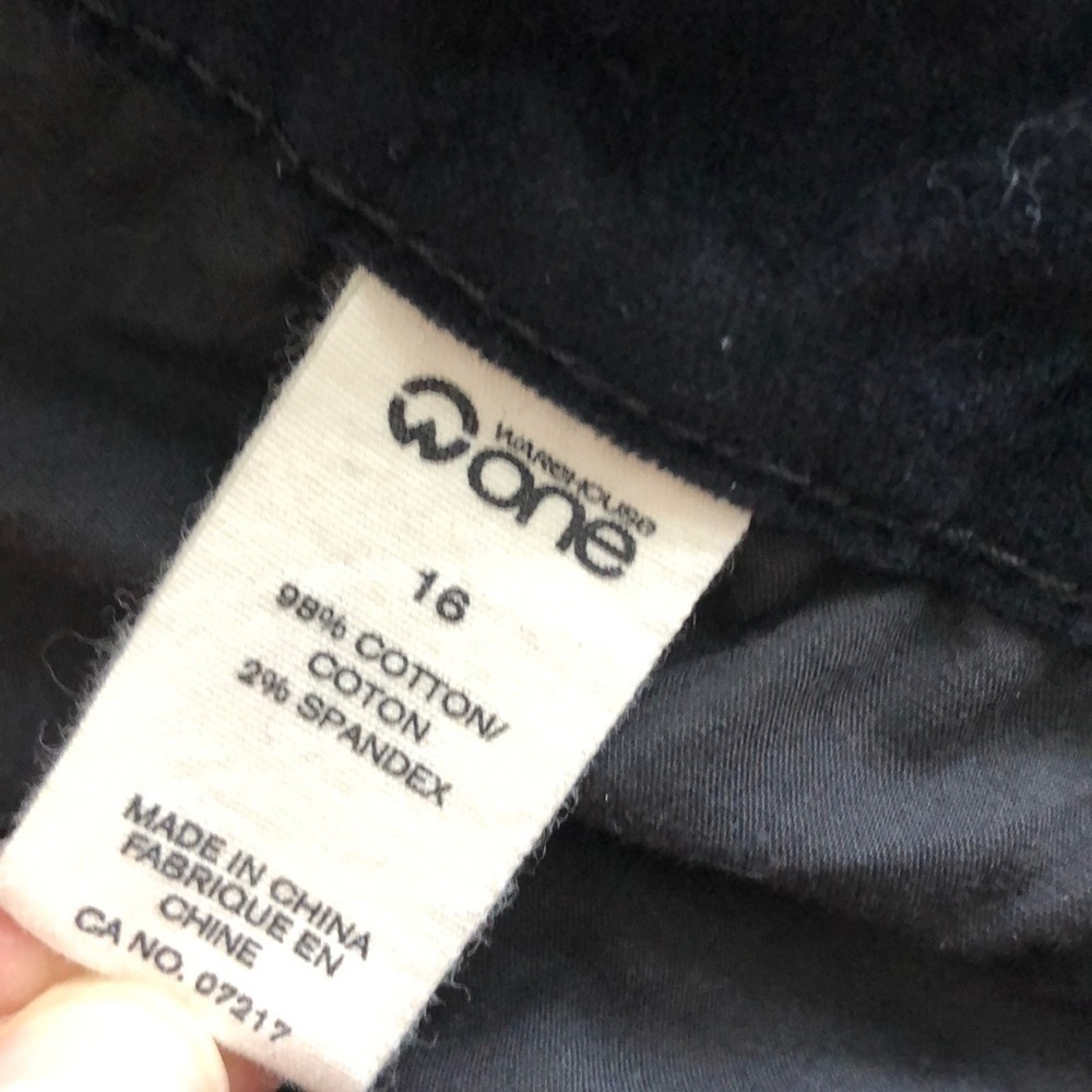 Warehouse one velveteen pants. Jeans cut. Like new - Picture 3 of 4